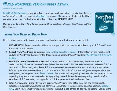 Example of a well formed article with section headings, bullets, and the proper use of bold.
